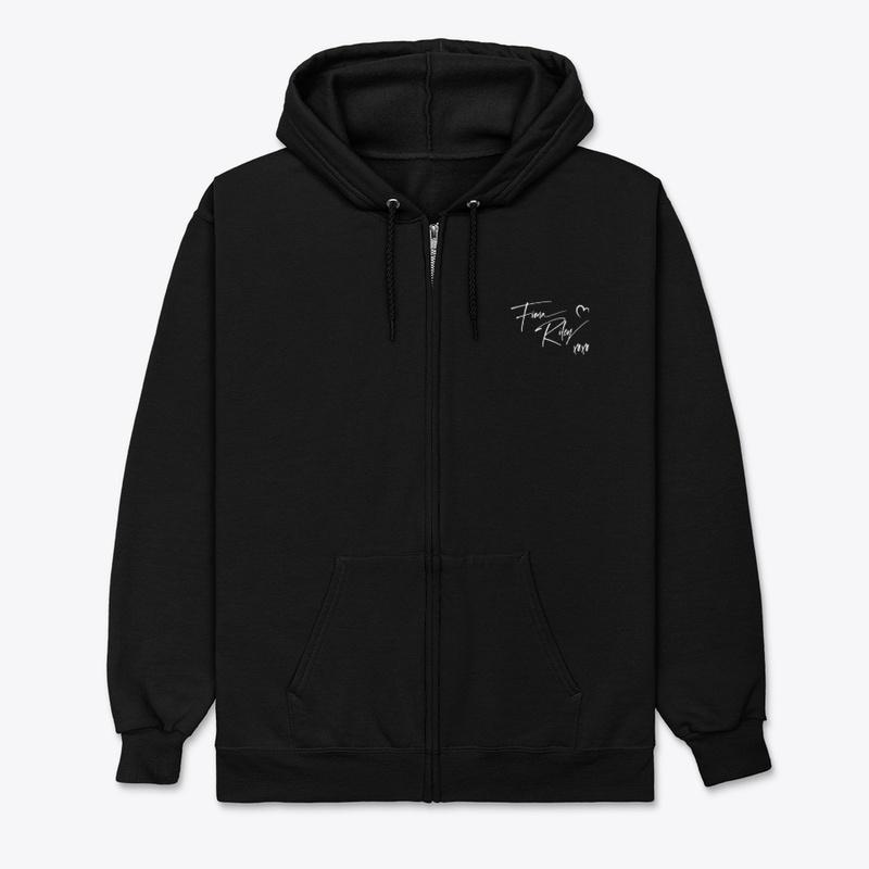 Fiona Riley Signature Zip Up Black